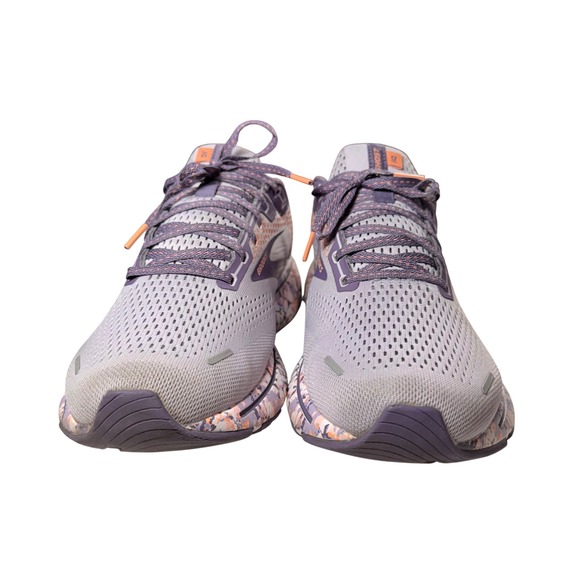 Brooks Ghost 14 Women's Running Shoes Purple Grey Confetti Size 12 - Picture 6 of 7